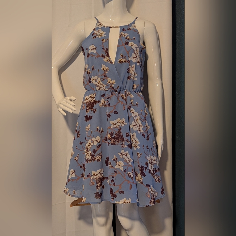 Francesca’s Miami Blue Dress